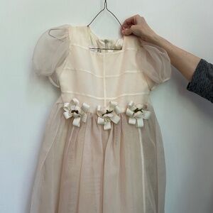 Vintage Joan Calabrese Girl Floral Dress